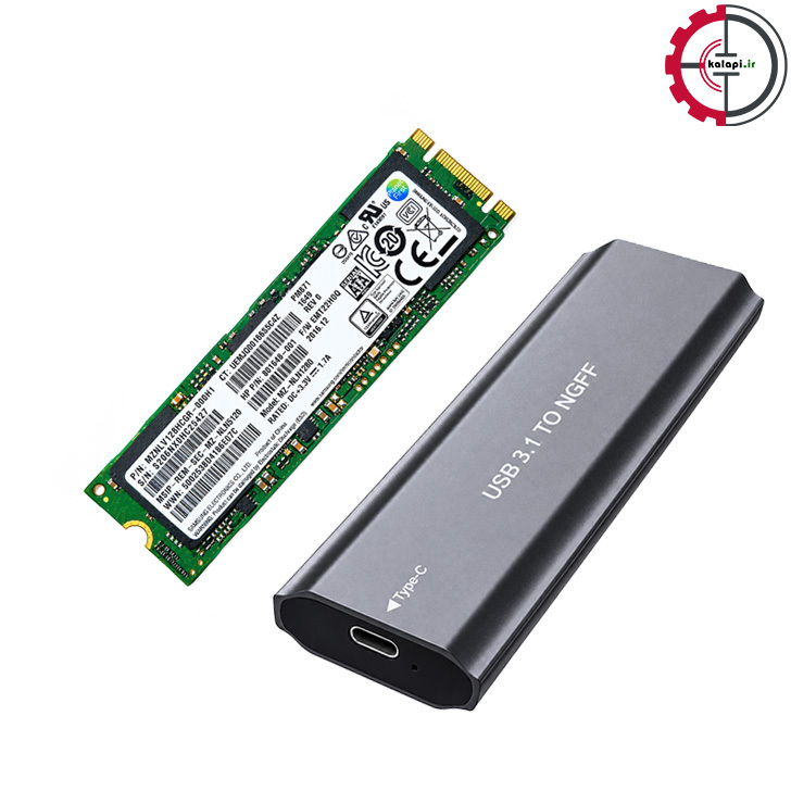  هارد SSD اکسترنال سامسونگ PM871 ظرفیت 128 گیگابایت USB 3.1 