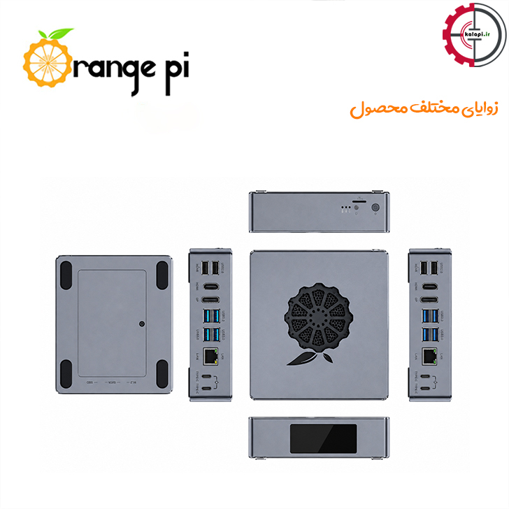 کیس آلومینیومی اورنج پای 6+ اورجینال