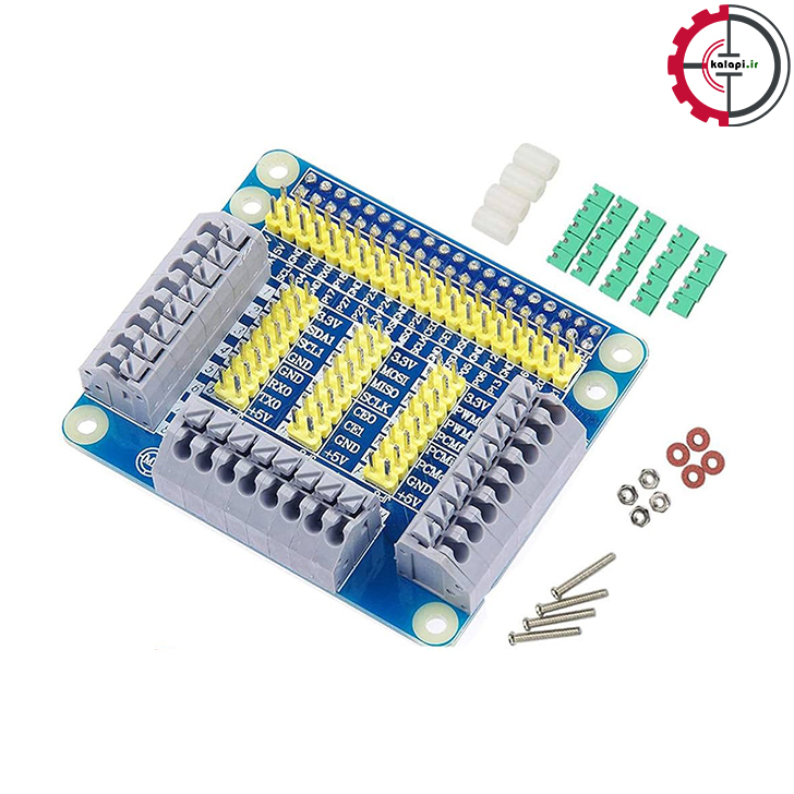 ماژول شیلد توسعه GPIO مناسب رزبری پای +2B,3B,3B