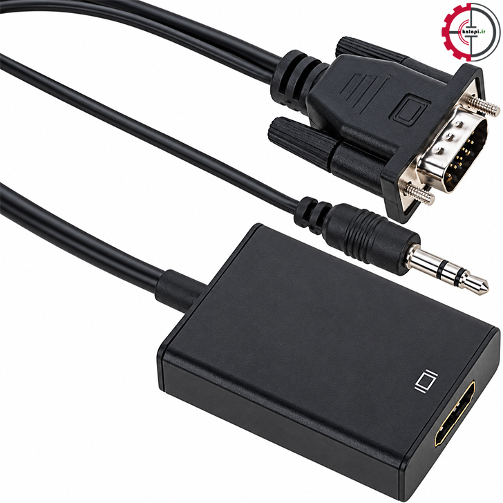 تبدیل VGA به HDMI به همراه انتقال صدا