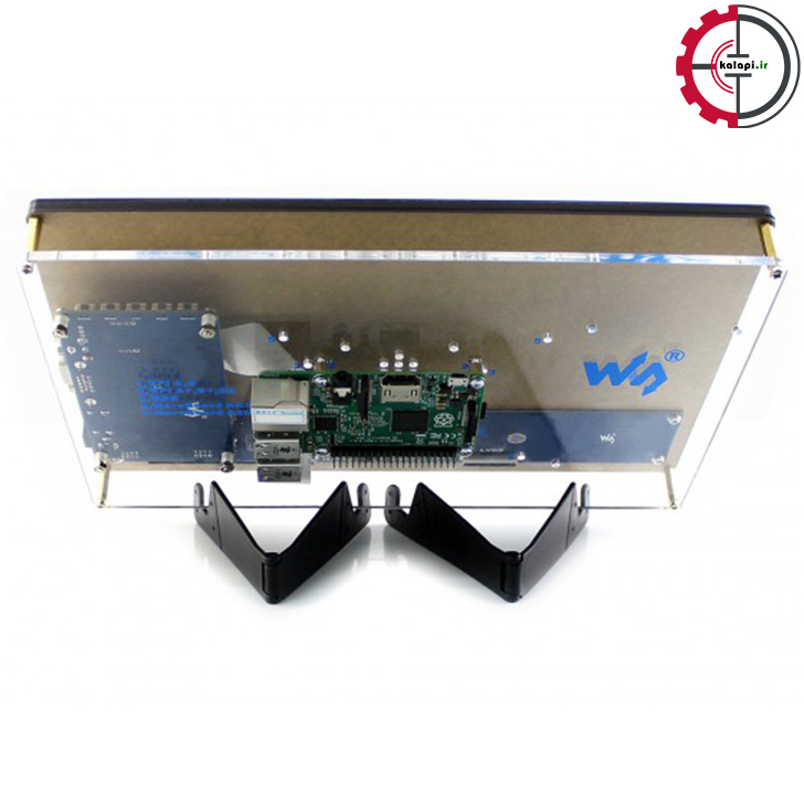  پایه نمایشگر لمسی 10.1 اینچ HDMI برند Waveshare مدل H با قاب 