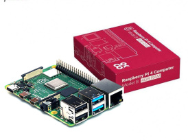 raspberry pi 4b رسپبری پای 4B رم 4 گیگابایت ساخت انگلستان(UK)