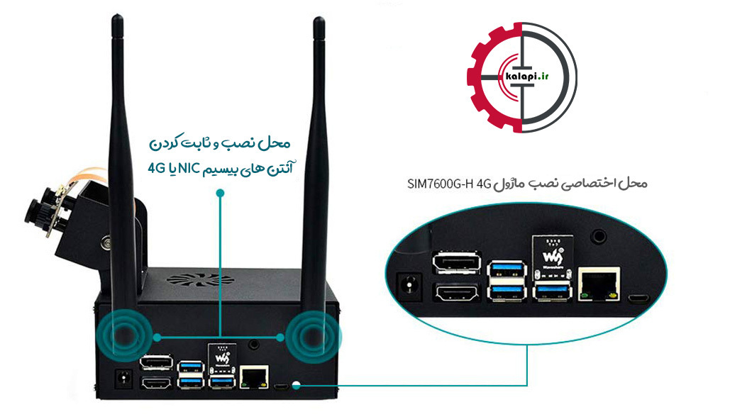  کیس فلزی جتسون نانو B01 (درگاه) 